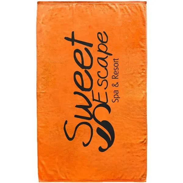 60" x 35" Colored Luxury Beach Towel