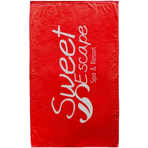 60" x 35" Colored Luxury Beach Towel