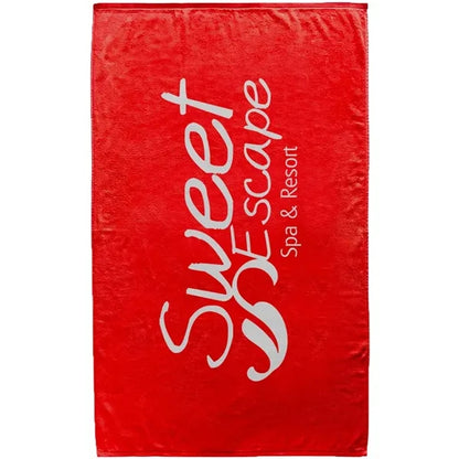 60" x 35" Colored Luxury Beach Towel