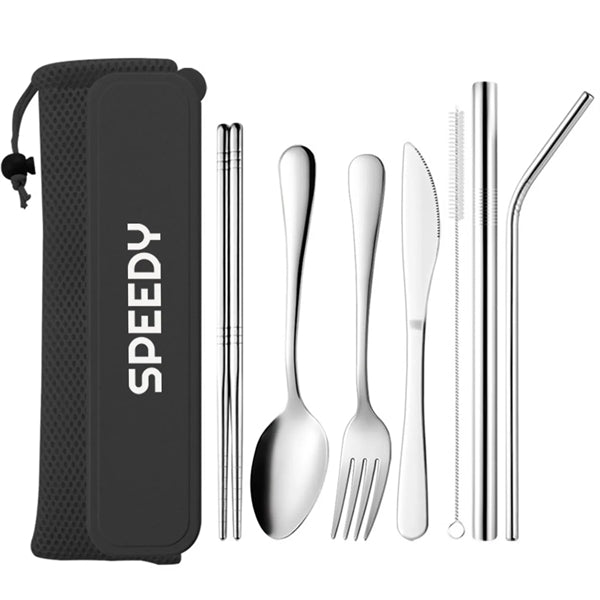 7-Piece Travel Camping Cutlery Set