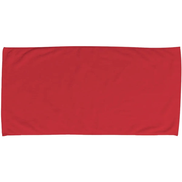 70" x 35" Beach Terry Velour Towel Dobby Hem