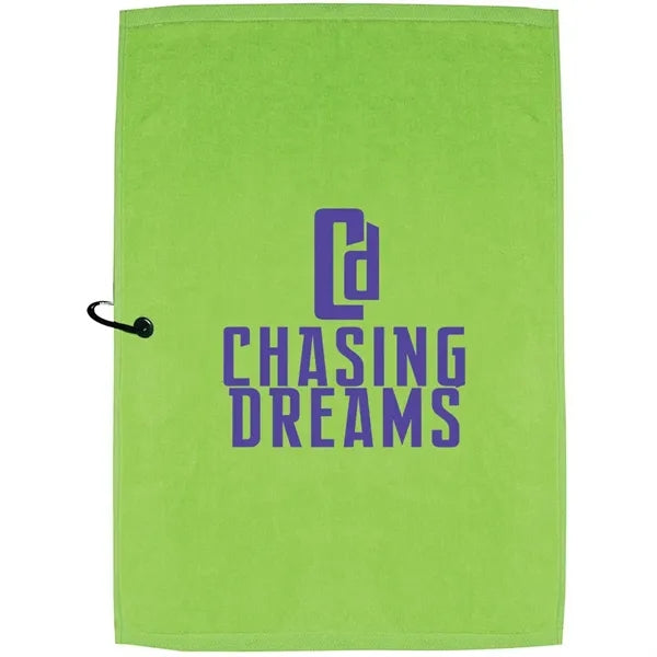 25" x 16" Champions Colored Golf Towel