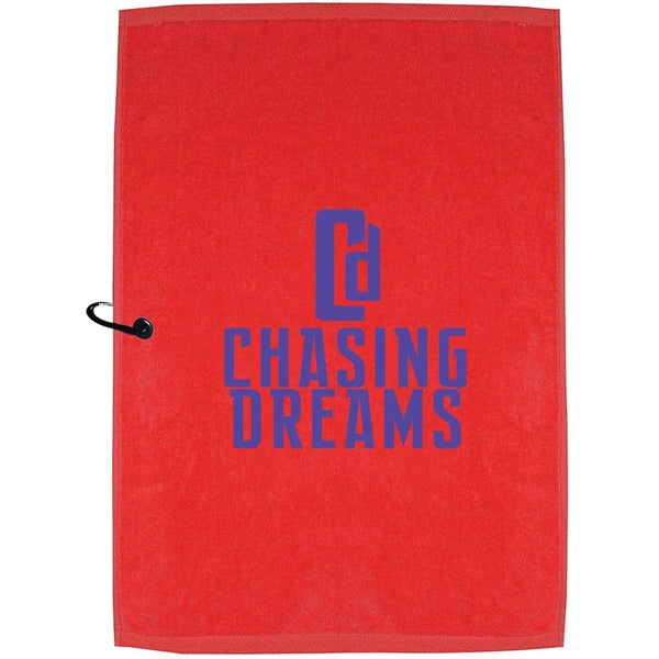 25" x 16" Champions Colored Golf Towel