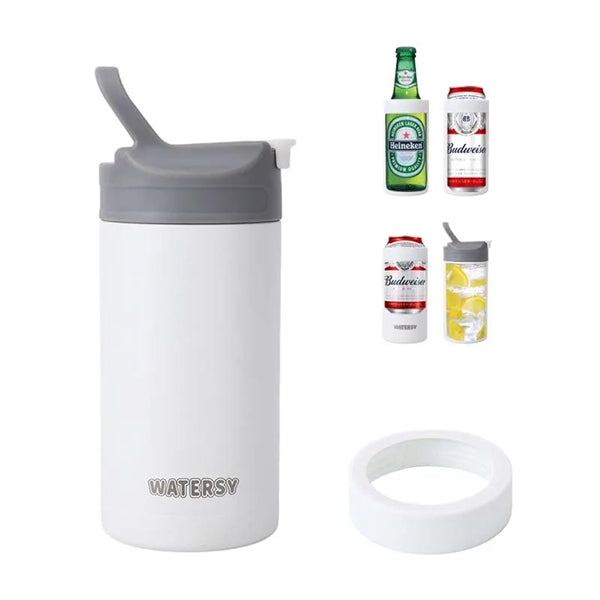 4 In 1 Stainless Steel Insulated Cooler for Slim Cans