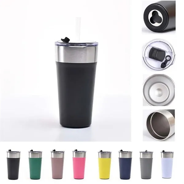 20oz Stainless Steel Tumbler with Bottle Opener