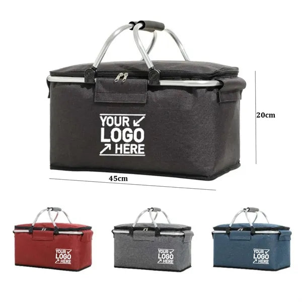 Collapsible Shopping Grocery Bag Picnic Basket