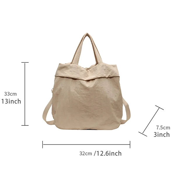 All-match Solid Color Shoulder Bag