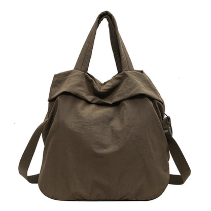 All-match Solid Color Shoulder Bag