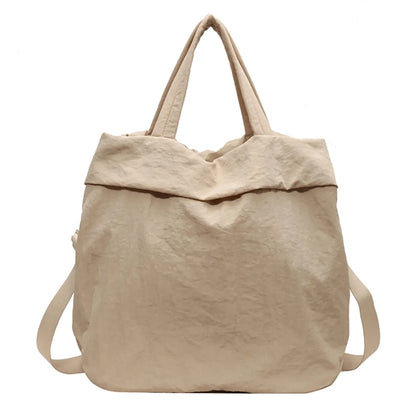 All-match Solid Color Shoulder Bag