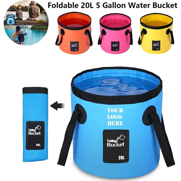 Collapsible Bucket Travelling Camping Hiking Fishing