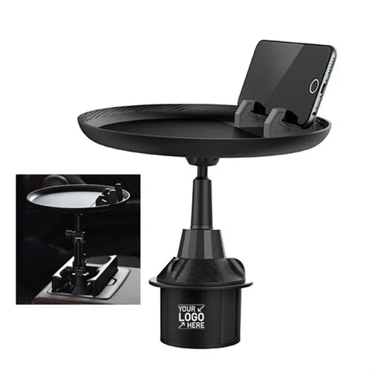 3-in-1 Car Cup Holder Tray Expander Phone Stand