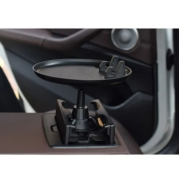 3-in-1 Car Cup Holder Tray Expander Phone Stand