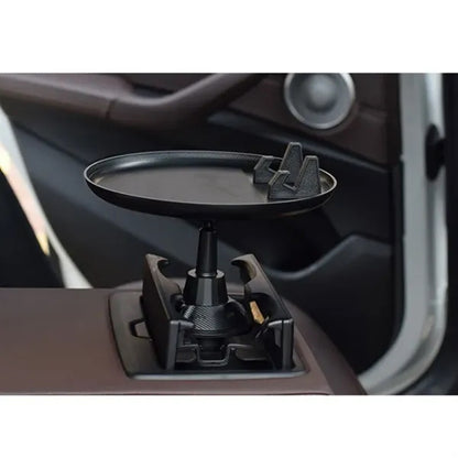 3-in-1 Car Cup Holder Tray Expander Phone Stand