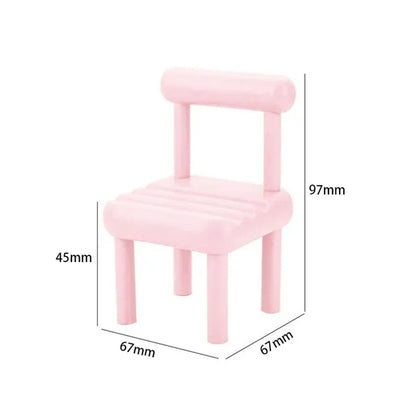 Plastic Mini chair phone stand gift ipad holder
