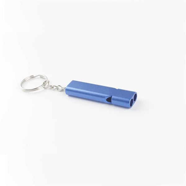 Safety aluminum alloy Camping Whistles with Keyring