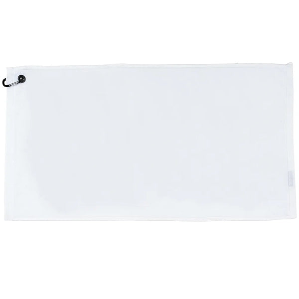 30" x 16" Tour Pro White Golf Towel