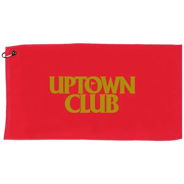 30" x 16" Tour Pro Colored Golf Towel
