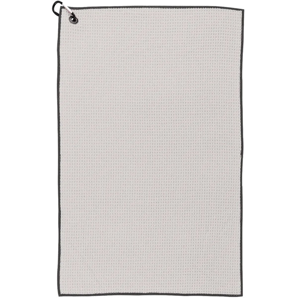 26" x 16" Waffle Weave Golf Towel