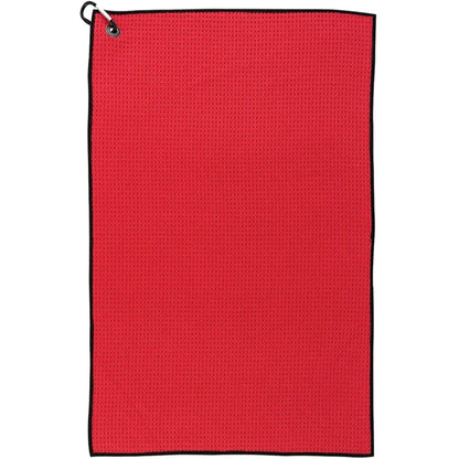 26" x 16" Waffle Weave Golf Towel