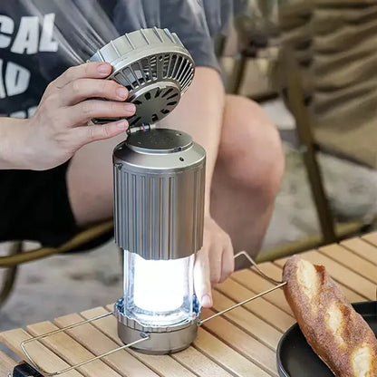 Solar Lantern Powered Light & Fan