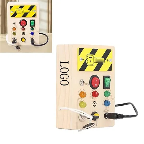 Children Wooden Busy Board Toy