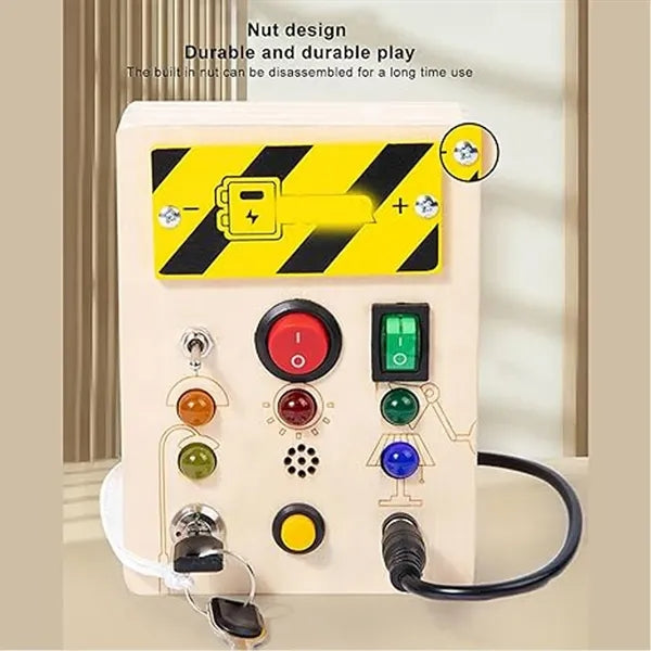 Children Wooden Busy Board Toy