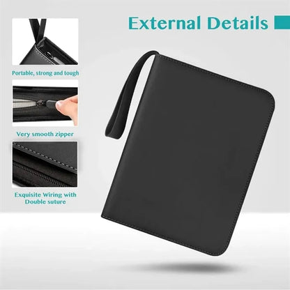 9-Pocket Pu Cards Binder