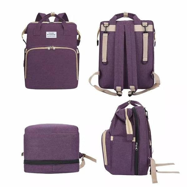 Trendy Diaper Changing Backpack