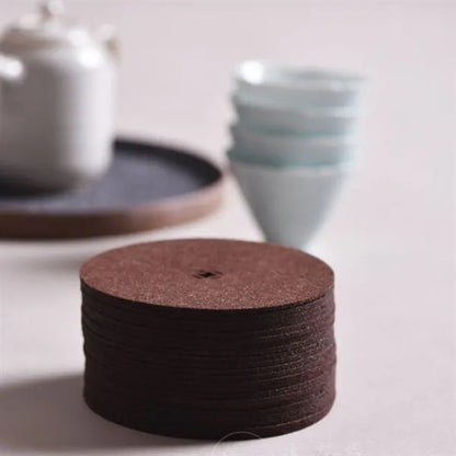 Round Felt Absorbent Coaster