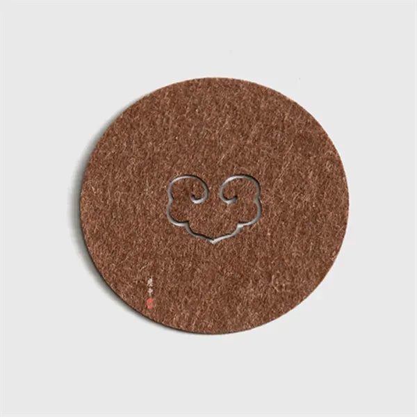 Round Felt Absorbent Coaster