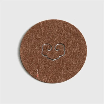 Round Felt Absorbent Coaster