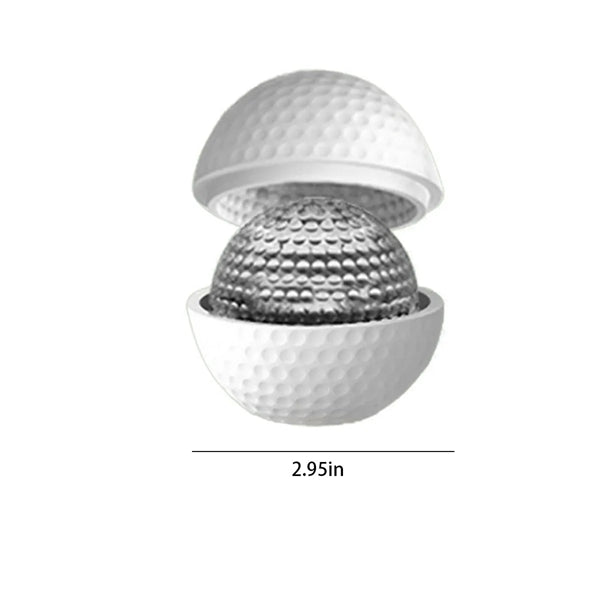 Flexible Silicone Tray Golf Ball Whiskey Ice Mold