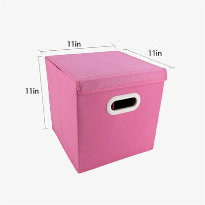 Foldable Non-Woven Cloth Fabric Organizer Storage Cube