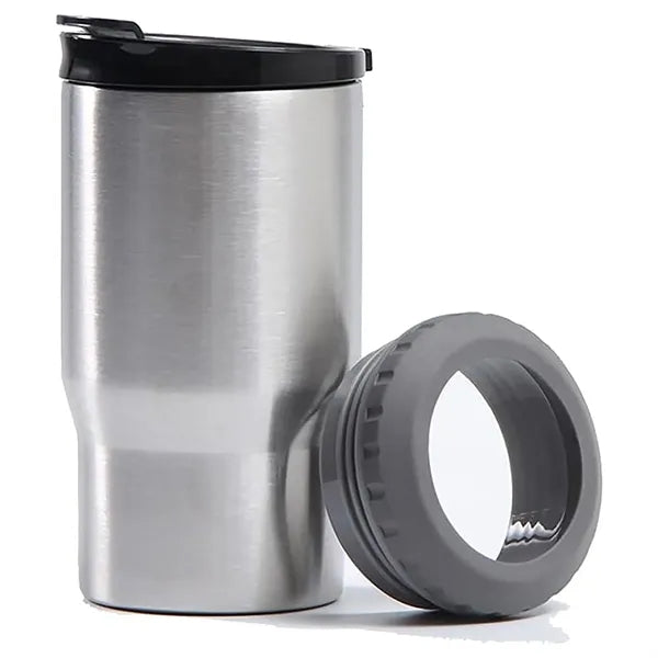 14 Oz Two Way Lid Can Cooler Tumbler Insulated Bottle Holder