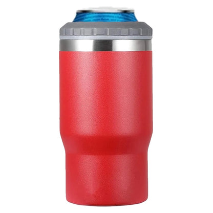 14 Oz Two Way Lid Can Cooler Tumbler Insulated Bottle Holder