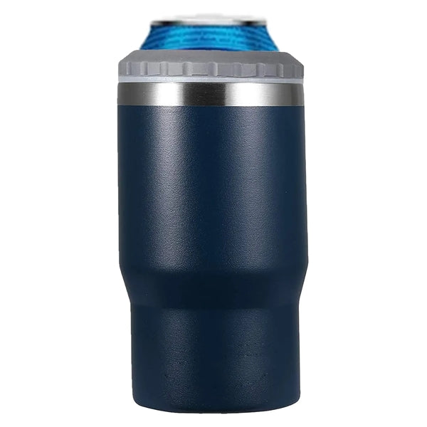 14 Oz Two Way Lid Can Cooler Tumbler Insulated Bottle Holder