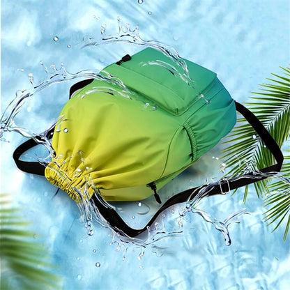 Waterproof Lightweight Sports Gym Drawstring Backpack