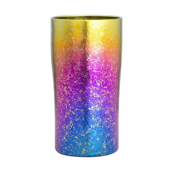 Outdoor Titanium Double-layer Beer Cup