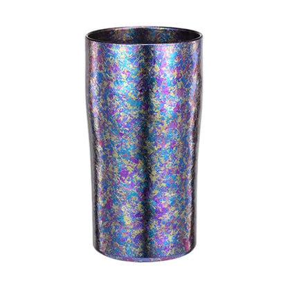 Outdoor Titanium Double-layer Beer Cup