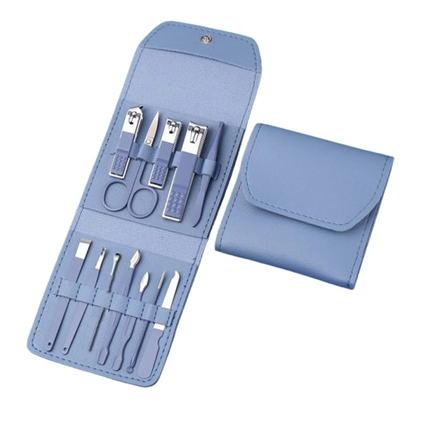 16 PC Stainless Steel Manicure Nail Clippers Pedicure Kit