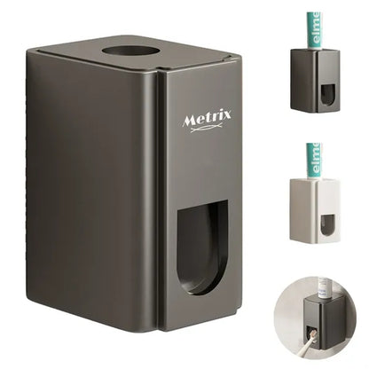 Toothbrush Holder Automatic Toothpaste Dispenser