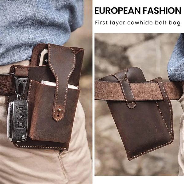 Leather Phone Holster for Men