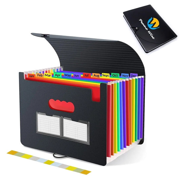Portable Accordion File Organizer