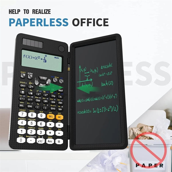 991ES Desktop Scientific Calculator with Erasable LCD Writin
