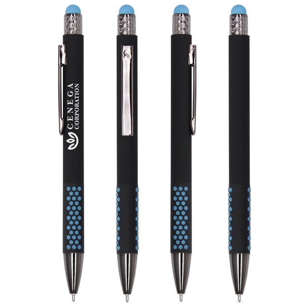 Honeycomb Stylus Gel Pen