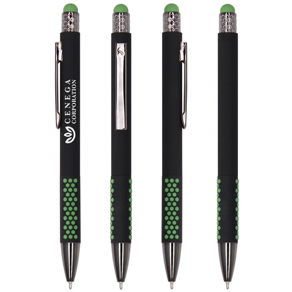 Honeycomb Stylus Gel Pen