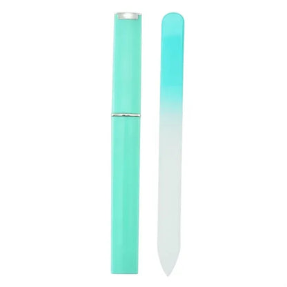 Glass Nail File with Case