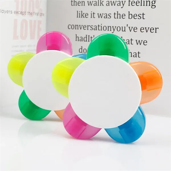 Flower Shape Highlighter Pen