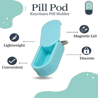 Keychain Pill Pod