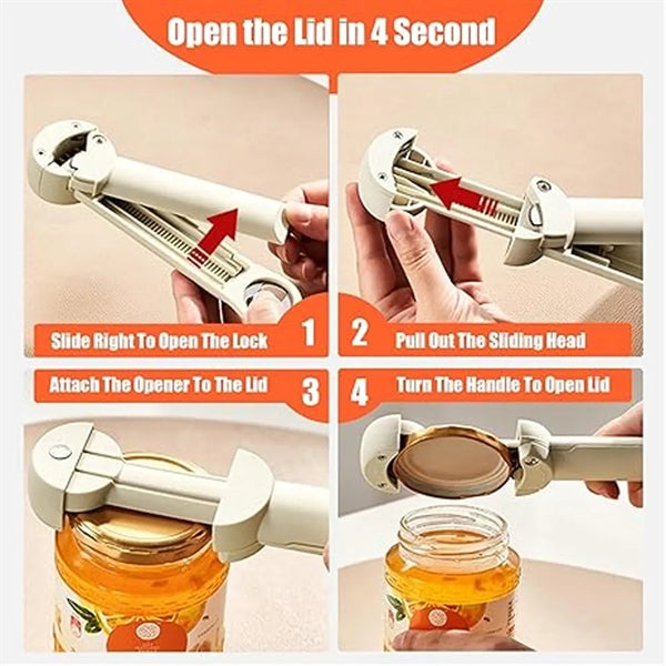Multifunctional Retractable Bottle Opener,